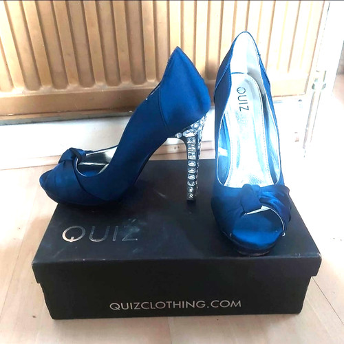 Quiz women blue - quiz, size