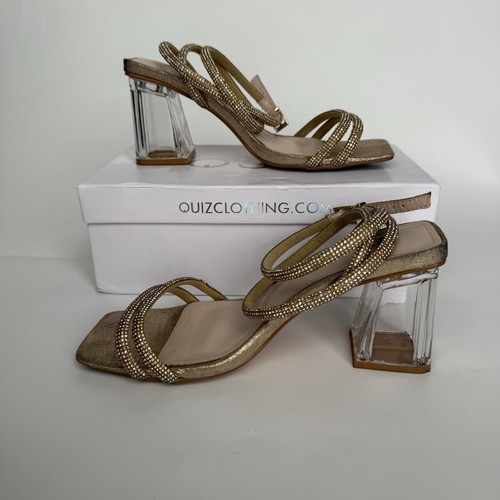 Quiz wide fit gold - fit, diamante