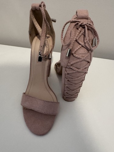 Blush pink faux - faux, block