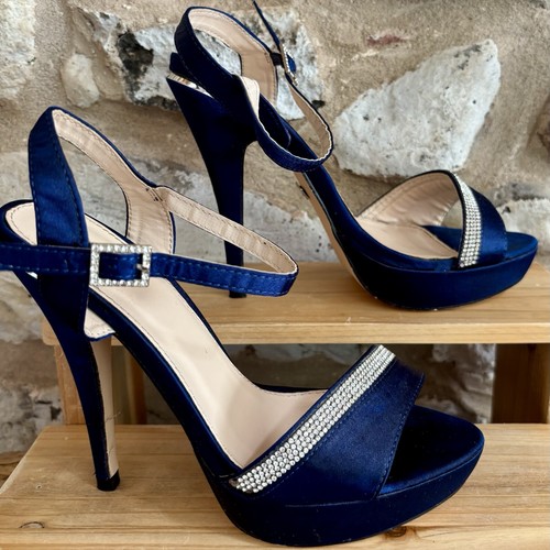 Quiz navy satin - quiz,