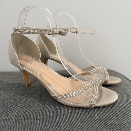 Quiz silver heels size - size, 39