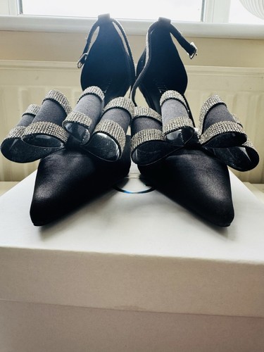 Quiz black diamanté - black, court